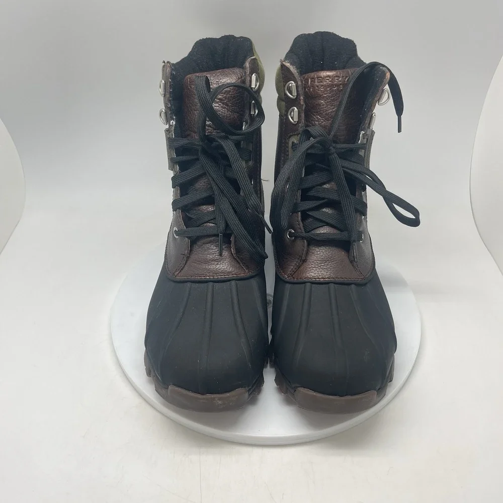 Sperry Boots Mens 10 M Low Waterproof Duck Boot Brown 0783928 Outdoor Shoes